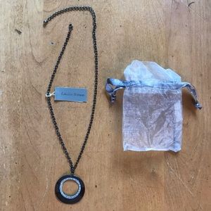 Laila Rowe Hematite Necklace